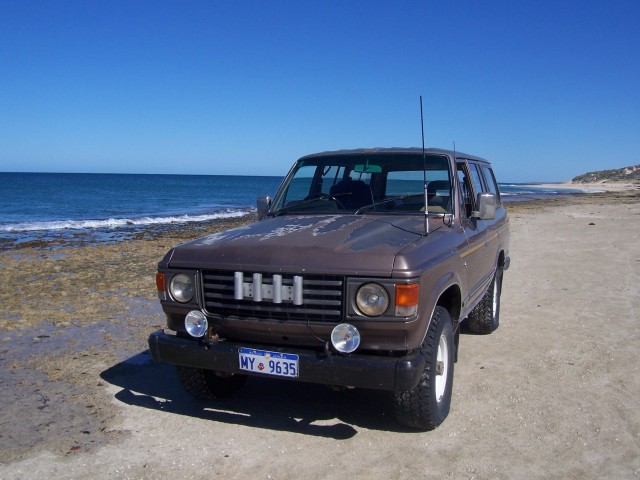 Watch the paintwork on the 4x4