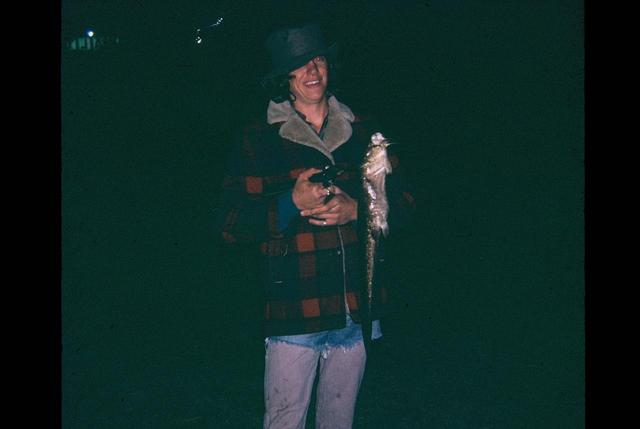 Cobbler on the bite at Mandurah - 1971