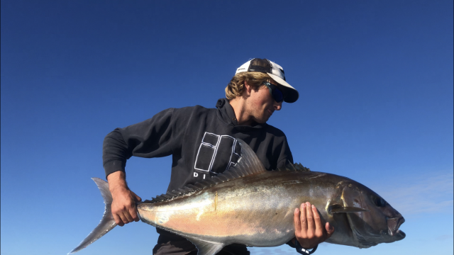 First big fish out of the new boat