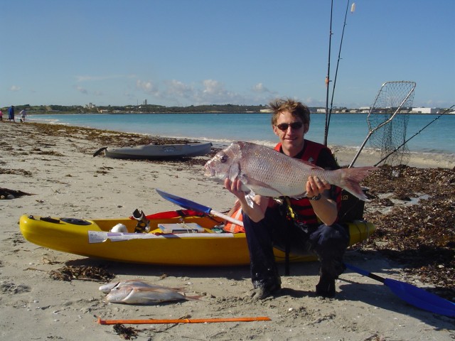 Snapper on Yak, Cockburn Sound.