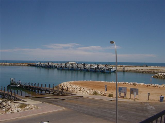 Exmouth Marina from Marine Rescue 2