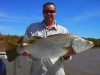 Glenns 83cm Barra, first for the season