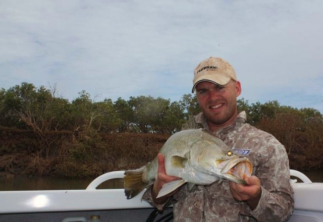 biggest of three for the day 88 or 89cm, released