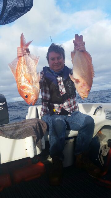 Another good Breaksea over 50cm and 60cm Bight Redfish