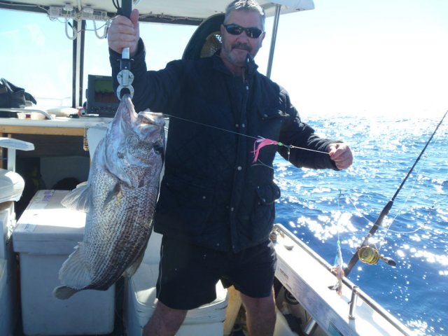 Steve with a nice dhu to start the day