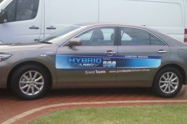 The new camry hybrid