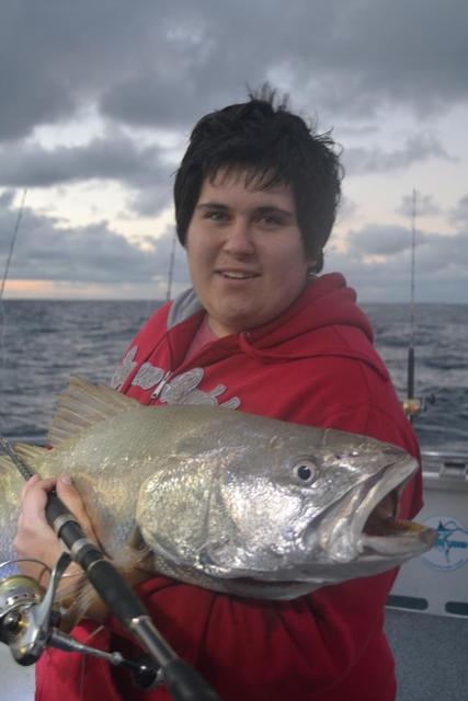 first fish on jig first fish on jig