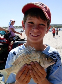 Darcy Sexton biggest bream, 284gram specimen.