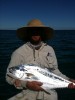 Masked angler with queenie. 