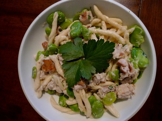 Smoked Tuna & Broad Bean Pasta